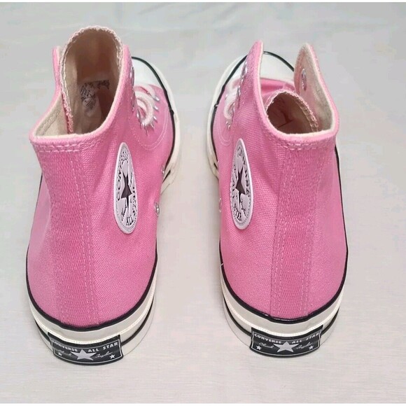 Converse Chuck 70 Hi Prime Pink White Egret Black High Top Walk Gym NIB Sz M7 W9 - Picture 4 of 8